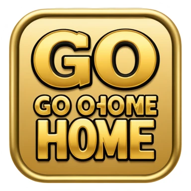 go big or go home sticker