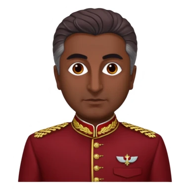 Turn Reza Pahlavi into a bear's ketchup sauce. sticker