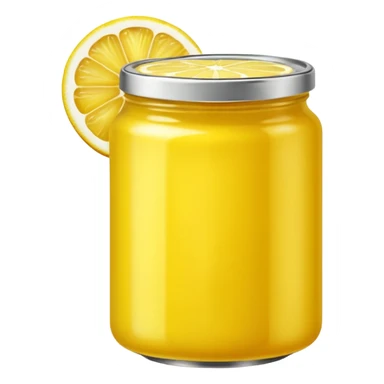 fai una lattina gialla e con un limone al centro sticker