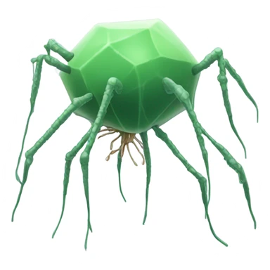 Bacteriophage icon sticker