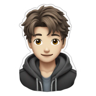 han stray kids sticker