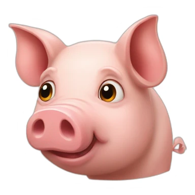 pig kur wa sticker