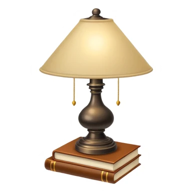academia lamp sticker