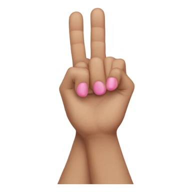 Interlocked pinkies sticker