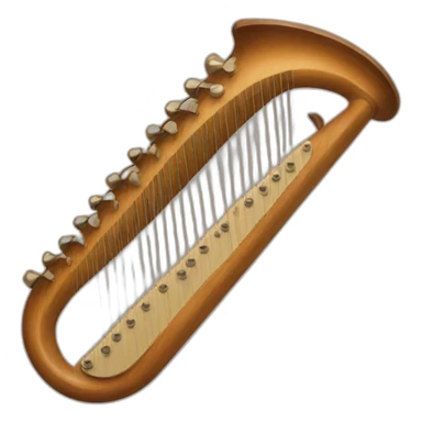 Erlandskian Harpkalahik instrument sticker
