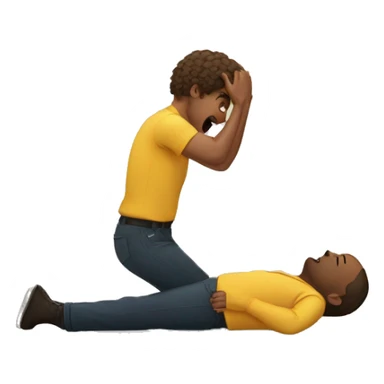 fainting sticker