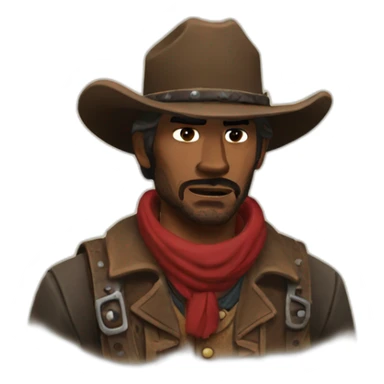 Red dead sticker