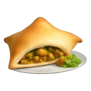 Samosa pav sticker