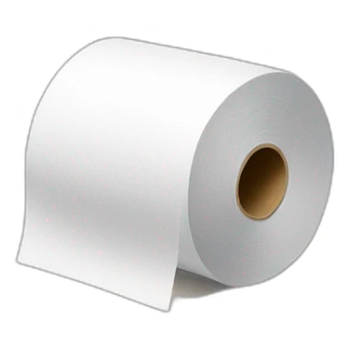 sandpaper toilet paper sticker