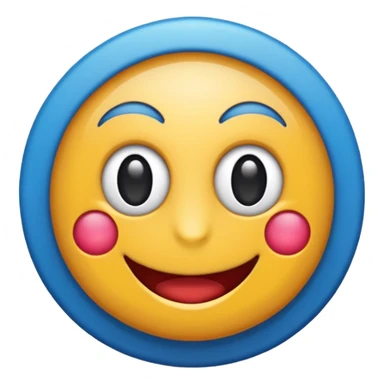 emoji de selo verificado do instagram, círculo azul, check branco no centro, estilo emoji oficial, fundo limpo, alta qualidade sticker