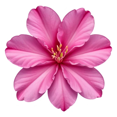 Azalea flower sticker