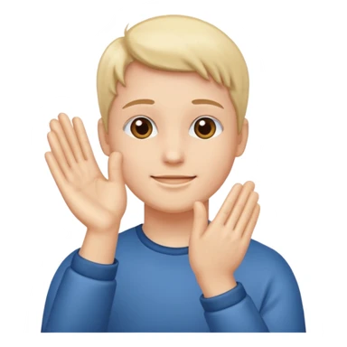 clap your hands sticker