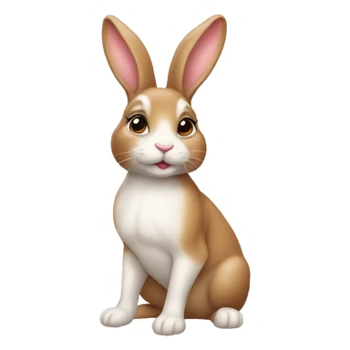 Coquette bunny  sticker