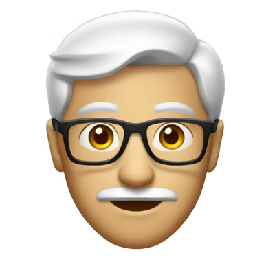 Gentleman, rich, agent sticker