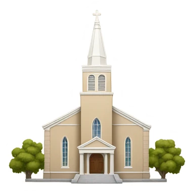 Tan LDS church sticker