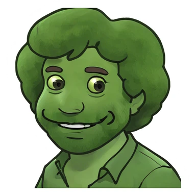 bob ross sticker
