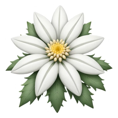 edelweiss realista sticker