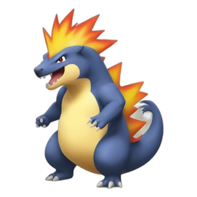 Typhlosion sticker