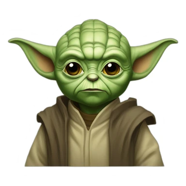 Yoda war general best  sticker