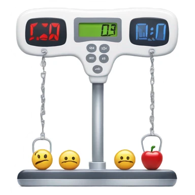 Weight tracker sticker