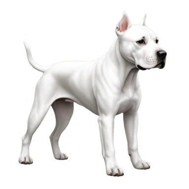 Dogo Argentino Dog Breed Full Body sticker