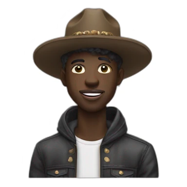 Mix between lil Nas x and ninho sticker