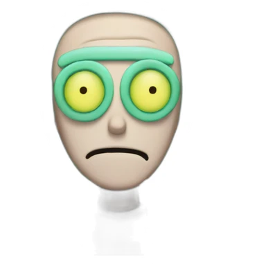 rick and morty portal sticker