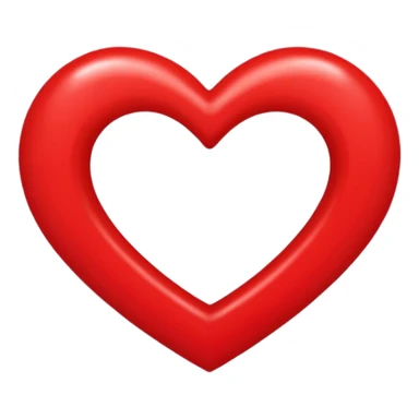 Un cœur écrit 100 % sticker