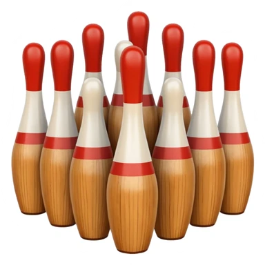 Make 800 out of bowling pins sticker