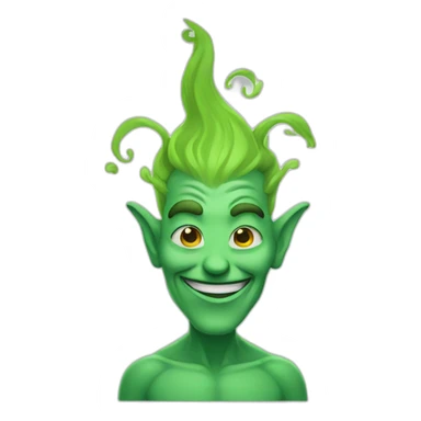 green genie sticker