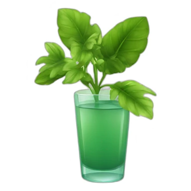 alcool de plantes sticker