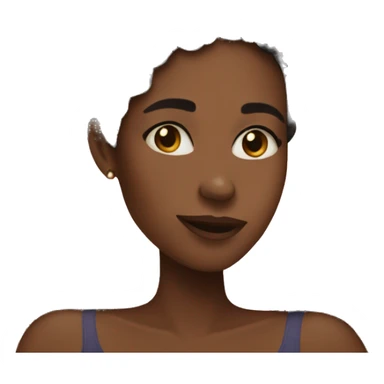 Black women feeling loved sticker