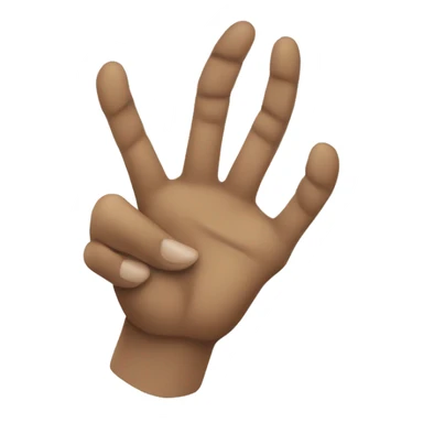 eagle claw with hand sticker