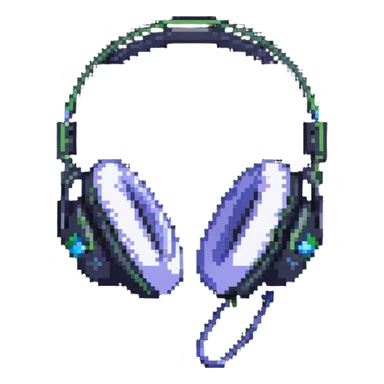 gaming headphones with microphone sticker