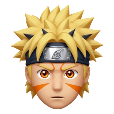 Naruto kurama 3 tails sticker