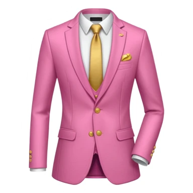 Rugby Fashion sort suit pink without man sticker