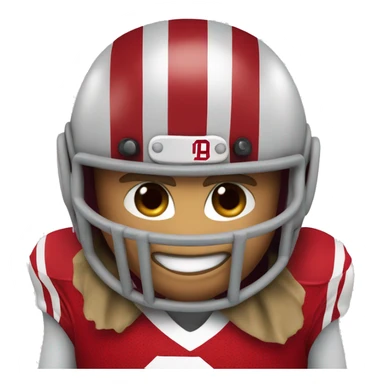 Brutus the buckeye mascot  sticker