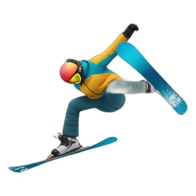 skier-doing-backflip sticker