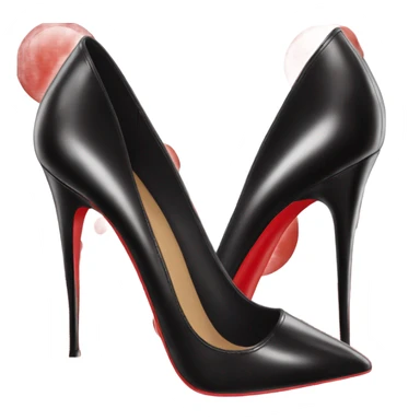 Christian loubotin red bottom heel sticker