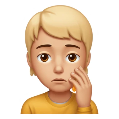 blud thinks about melting  sticker