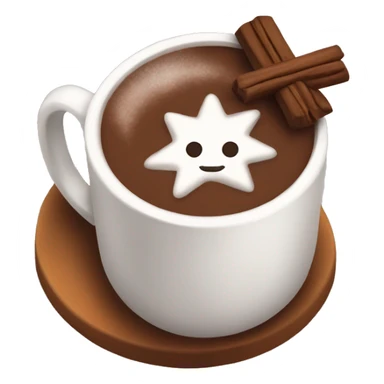 Cozy hot coco sticker