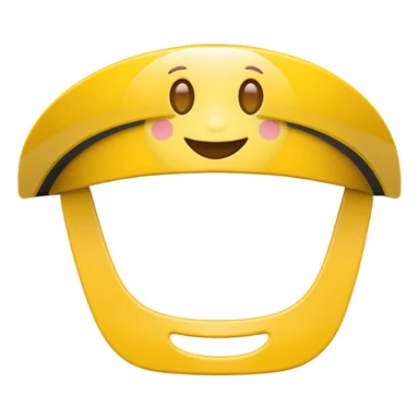 Sun Visor,yellow sticker