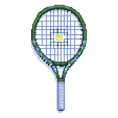 tennis racket sticker