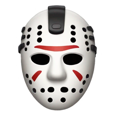 Jason mask sticker