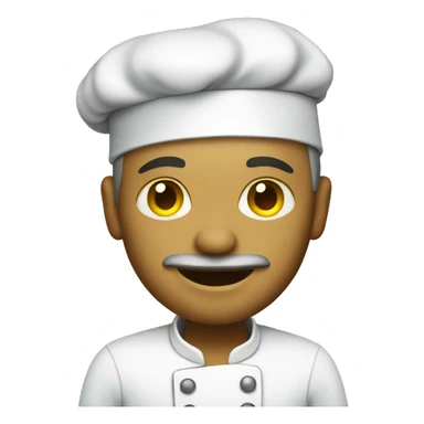 Chef, yellow skin,  sticker