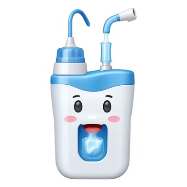 oral irrigator sticker
