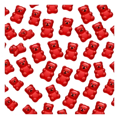 red Gummy Bears sticker