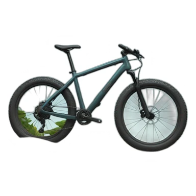 Mountain bike sticker