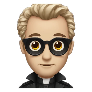 Crowley good omens sticker