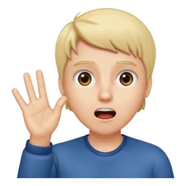 a face with expression saying that they were shock and agree sticker